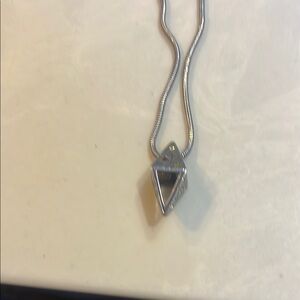 Elegant Silver Pendant Necklace